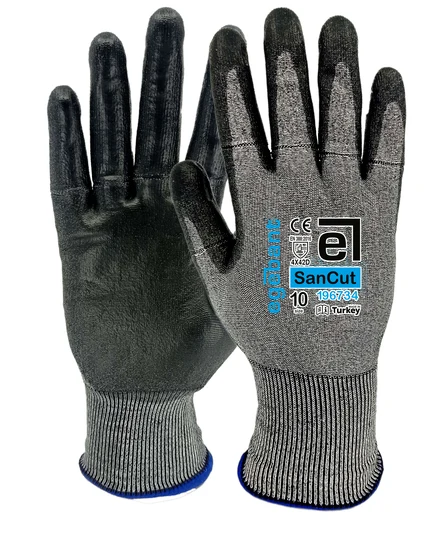 Egebant SanCut 196734 Poliüretan Kesilme Dirençli Eldiven